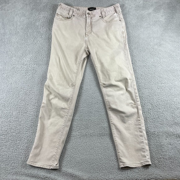 Vertx Defiance Jeans Mens 36x34 (Fits 34x31) Beige 11 Pockets Stretch VTX1230 - Picture 2 of 12